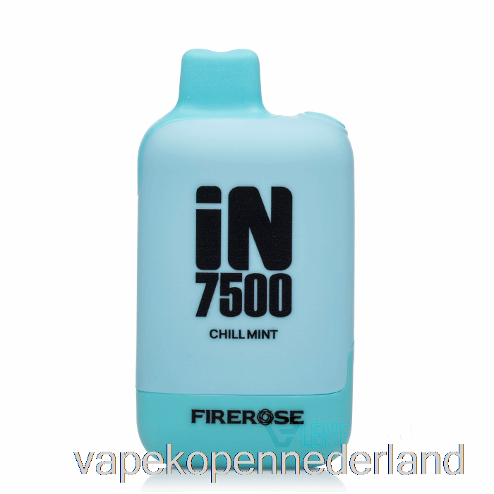 Elektronische Sigaret Vape Firerose In7500 Wegwerp Chill Mint